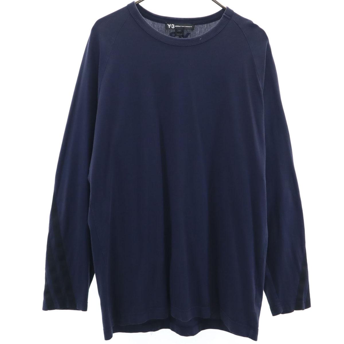 

Y-3 Long sleeve T-shirt S Navy adidasxYOHJI YAMAMOTO Men s Used