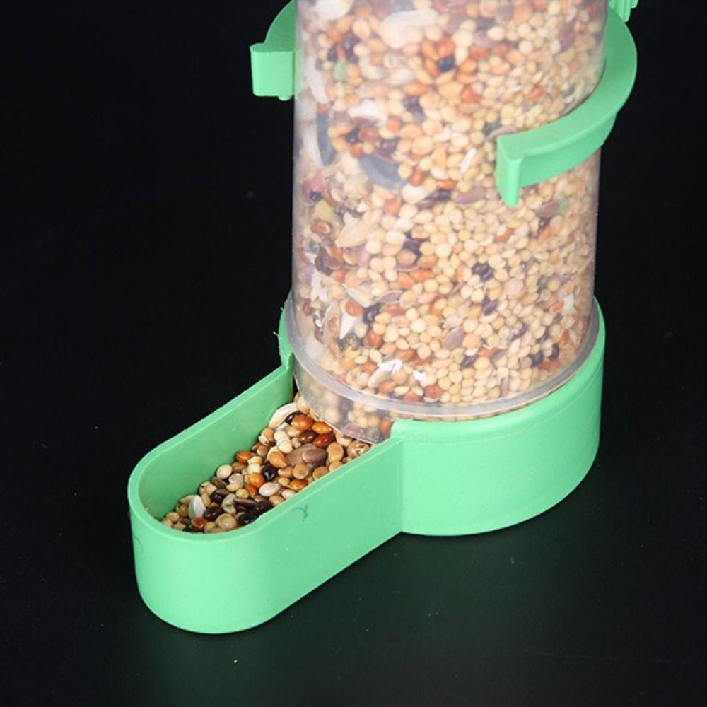 Anti-Spill Bird Automatic Drinker Plastic Parrots Feeder Waterer Sturdy Bird Cups Bottle Lovebirds