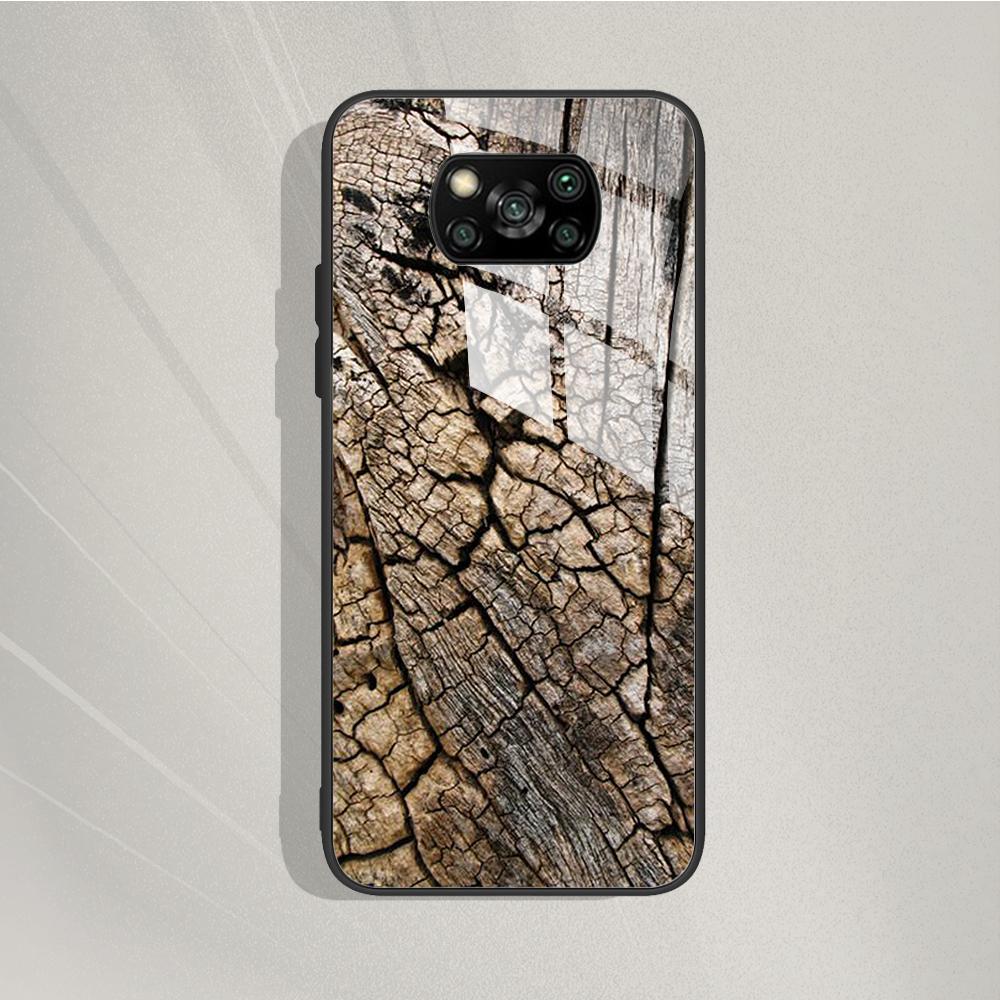 For Xiaomi Poco X3 X 3 Pro NFC X3Pro Pocox3 Pro Stylish Painted Cover Tempered Glass Phone Case For Poco X3 Pro Back Cover Coque