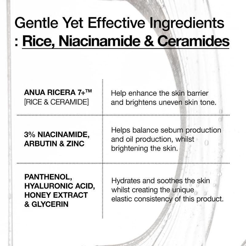 Anua Rýžové 7 Ceramidy Hydratační Bariérové Sérum 50ml