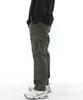 Seinteukeulu Twill Cotton Semi-Wide Cargo Pants Cs-301C Khaki