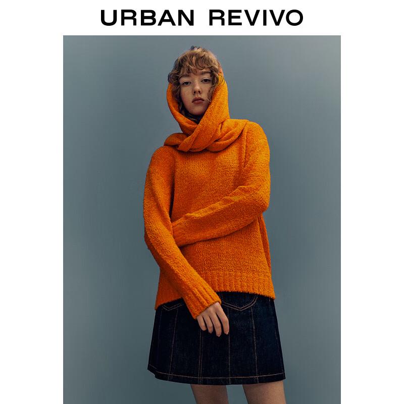 UR 2024 Women's Scarf Knit Sweater