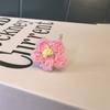 Hand Woven Flower Shoe Laces Charms for Sneakers Girl Pearl Crystal Bow Shoe Charm DIY Colorful Love Buckle Shoes Decorations