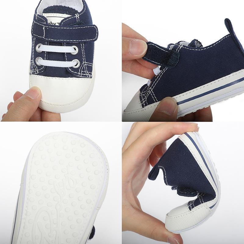 Infant Walking Shoes: Non-Slip Rubber Sole for 0-1 Year Olds, Soft Indoor Baby Shoes