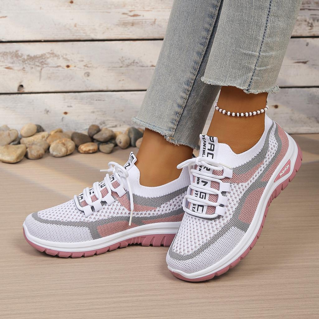 Women Sport Shoes Fashion Platform Sneakers Ladies Spring Summer Flats Running Shoes for Women Casual Shoes Mesh Jogging Tennis