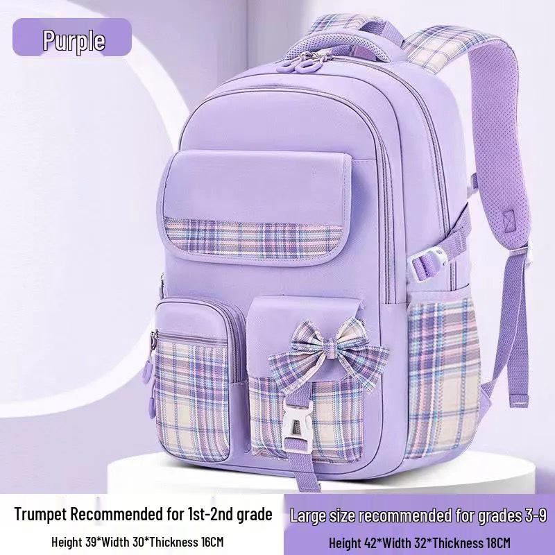 Leichter, langlebiger Kinderrucksack mit großem Fassungsvermögen und Rückenschutz