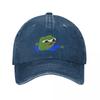 Dancing Apo Pepe the Frogs help helper Baseball Cap Snap Back Hat Horse Hat fun hats Custom Cap Unisex Womens
