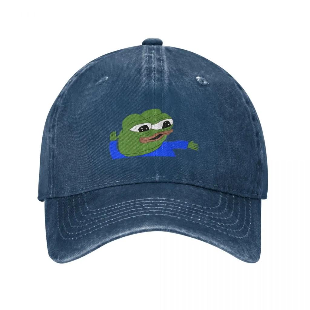 Dancing Apo Pepe the Frogs help helper Baseball Cap Snap Back Hat Horse Hat fun hats Custom Cap Unisex Womens