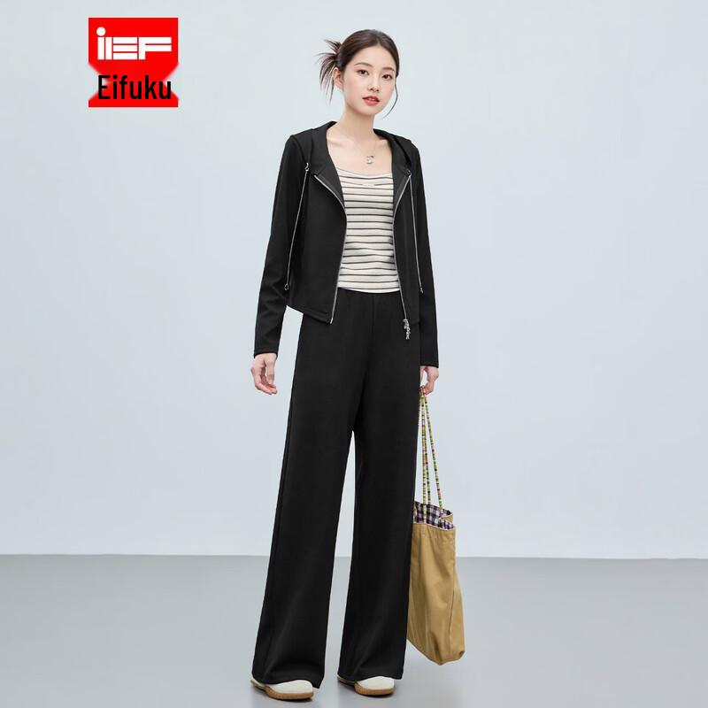 IEF Women s 2026 Spring Korean Fashion Sporty 3-Piece Set M