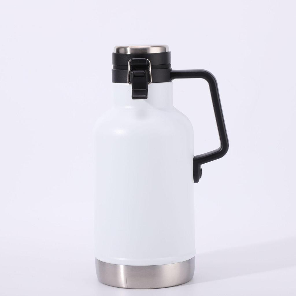Large Capacity Fashion Ice King 304 Stainless Steel Travel Kettle - Outdoor Double-Layer Vacuum Water Cup