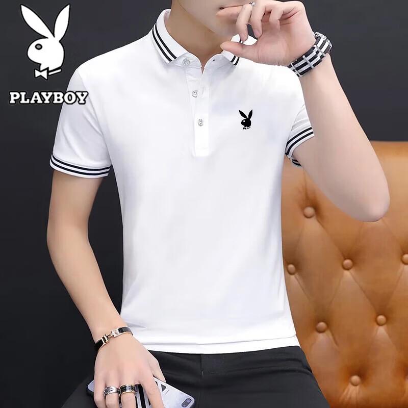 

Playboy Men s Short-Sleeved Polo Shirt XL
