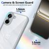 OnePlus Nord CE5 CPH2719 Case Shockproof Silicone TPU Bumper with Clear Back Hard Cover Phone Case for OnePlus Nord CE 5 CPH2719