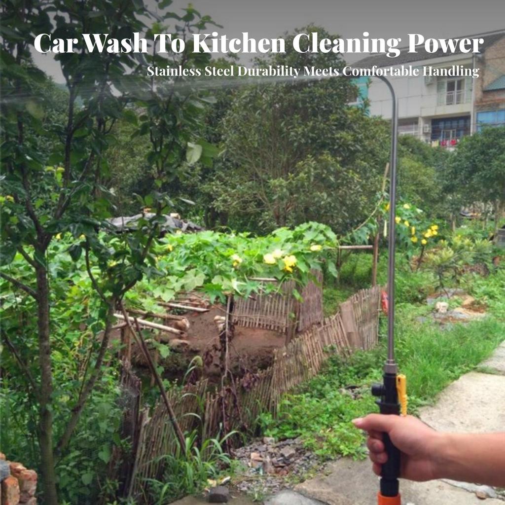 Pressure Washer with Lance | 60 Cm Overall Length, Ergonomic Trigger Handle, for Vehicle Washing