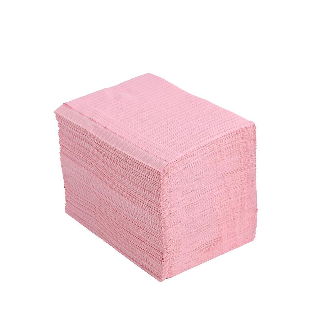 Waterproof Disposable Tattoo Table Mat with Laminated Paper Placemat and Bib Scarf