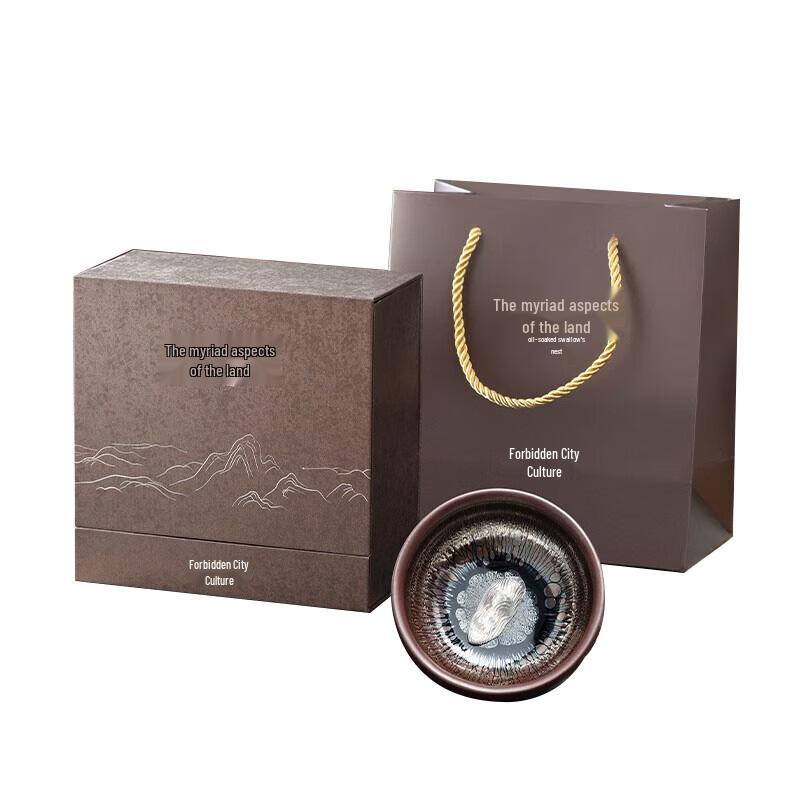 Forbidden City Culture Oil Drop Teacup