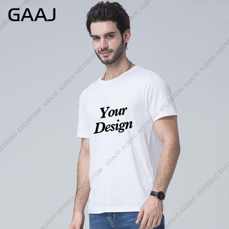 Custom T shirt 100 Cotton Customized Printing Design Photo Logo Text Tops Quality Tshirts Men Women Unisex Tee 180gsm 53 oz