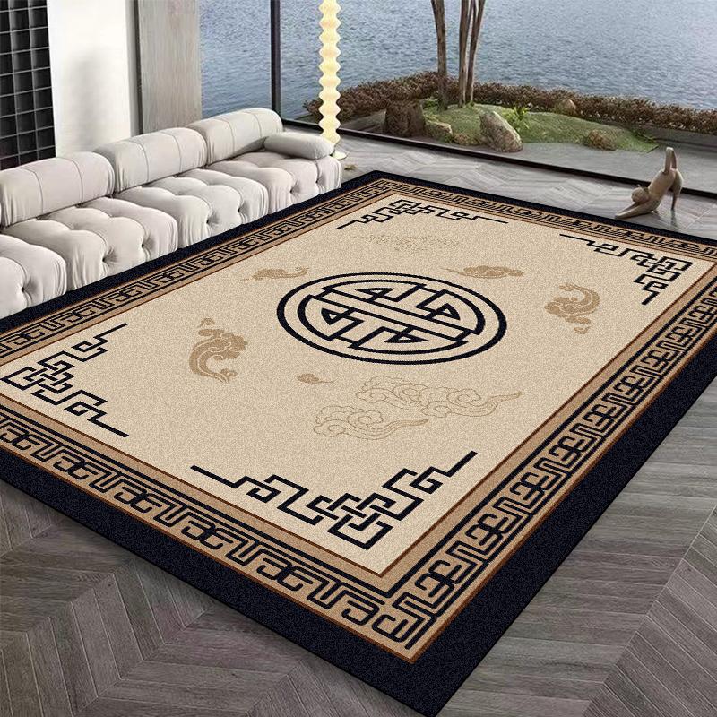 Modern Chinese Style Carpet Living Room Simple Home Decoration Non-slip Floor Mat 200x300 Sofa Area Lint-free Bedroom Large Rugs