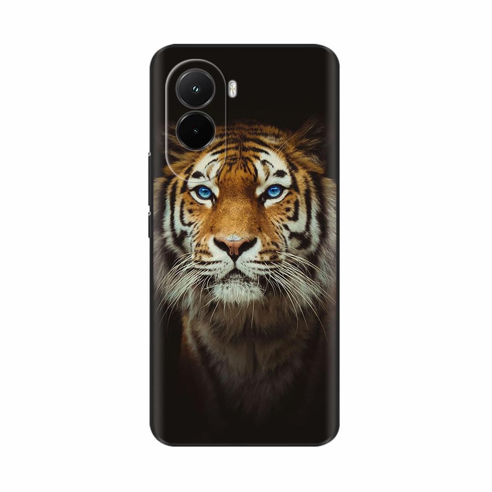 Phone Case For Xiaomi Poco M7 4G Case Soft Silicone TPU Back Cover For Poco M7 Pro 5G Case Ultra Thin Flower Skull Painted Cases