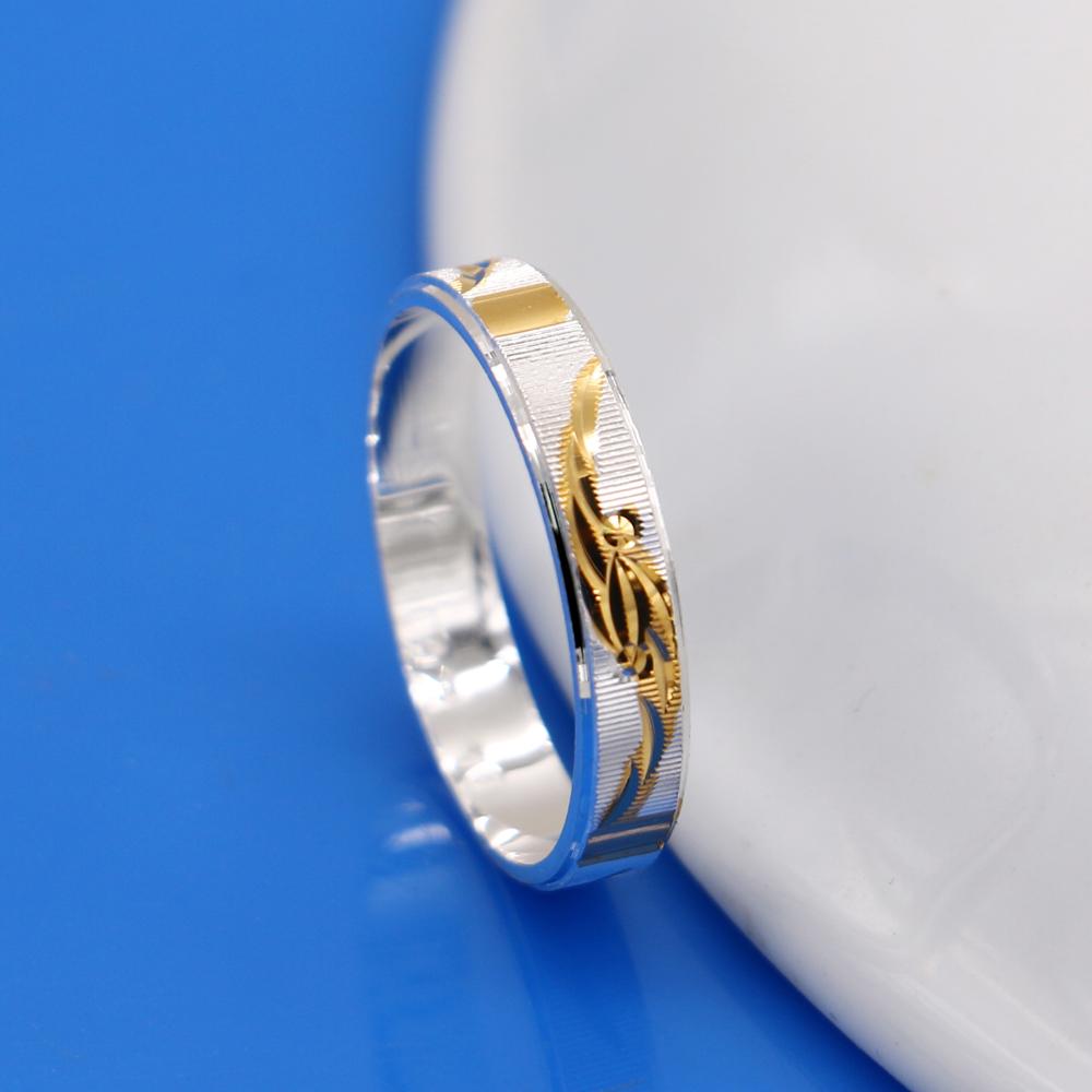 Fashion New 100% 925 Silver Ring Men's / Women's Silver Ring Pattern Design Solid Silver Ring Charm Jewelry Gift