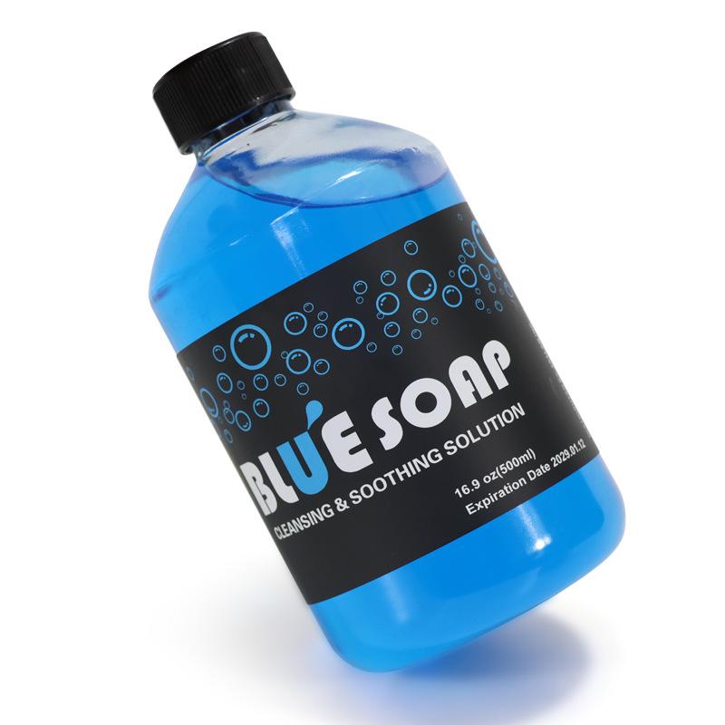 Tattoo & Microblading Eyebrow Cleaner - Blue Algae Soap Solution 500ml