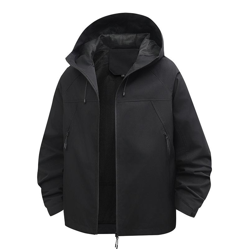 New Outdoor Jacket Men's Spring and Autumn Sports Outdoor Fashion Couple's Mountaineering Suit Windproof Waterproof Single Jacket Men