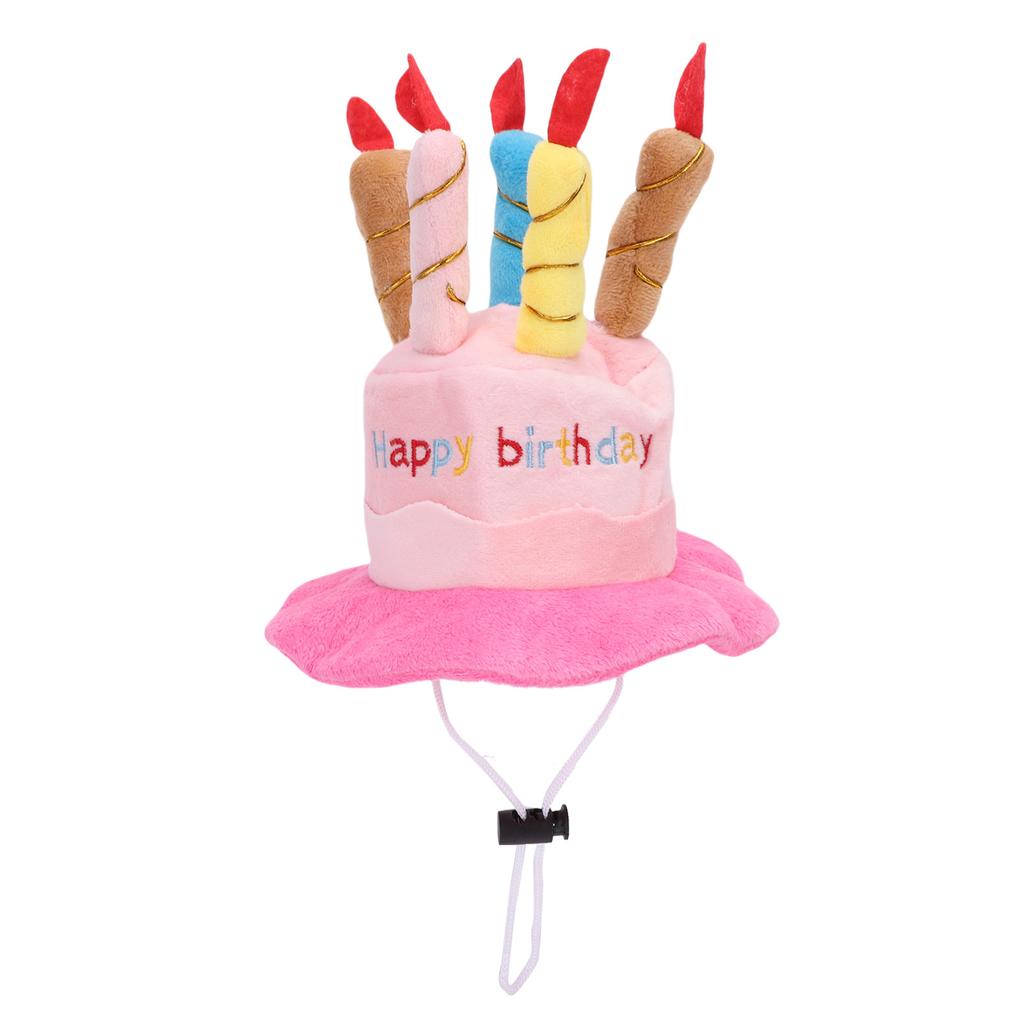 Happy Birthday Porch Goose Outfit Lawn Goose Happy Birthday Cake Hat Scarf Costume for 23in Cement Plastic Geese Statue