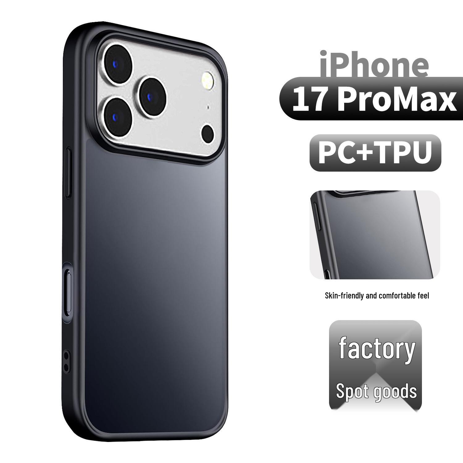 

Compatible with Apple 17Promax: Magnetic, Skin-Feel, Drop-Proof Frosted Phone Case with AI Button. iPhone 17pro