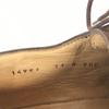 90s Gravati Handmade Leather U-Tip Dress Shoes 11M 28.5-29cm Brown(USED)