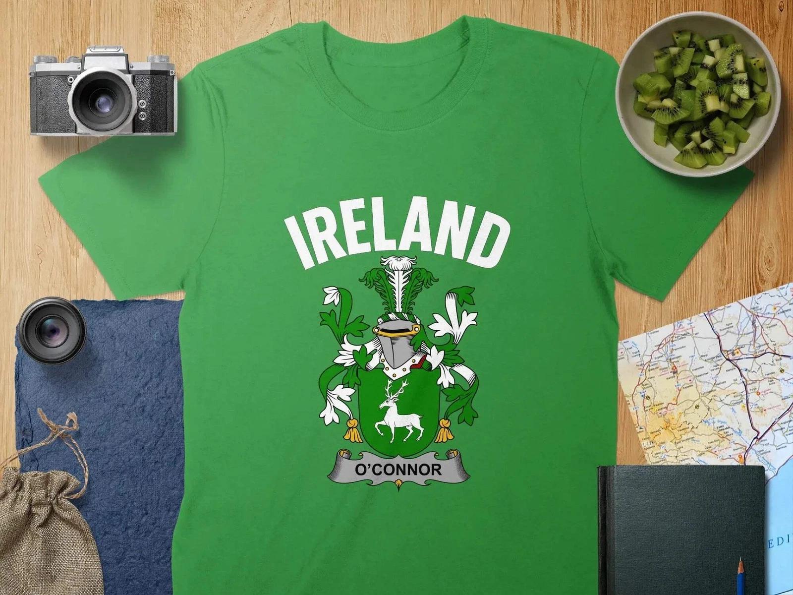 OConnor Coat Of Arms Irish Ireland T-Shirt L