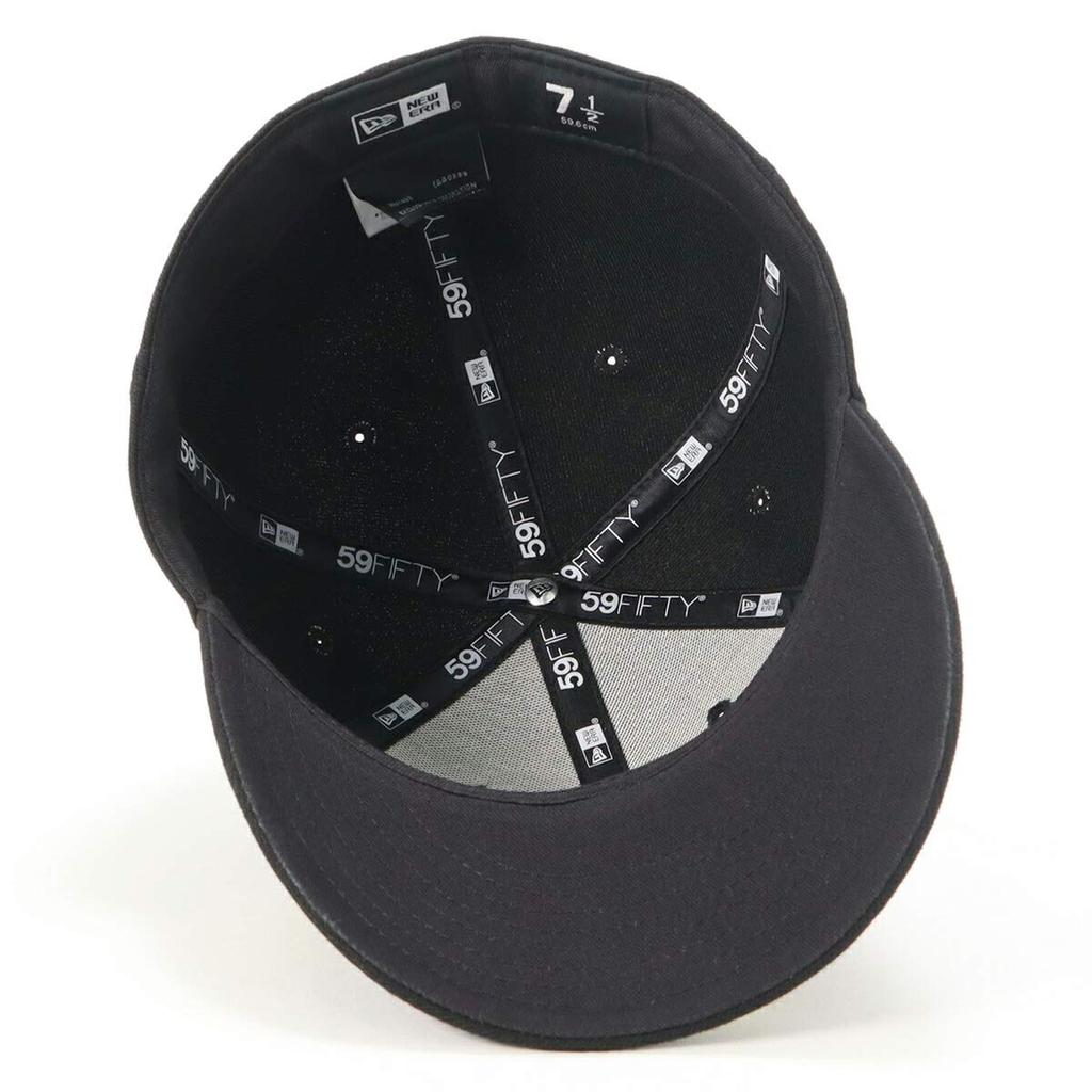 New Era PC 59FIFTY Basic Cap, Black/White