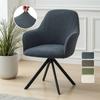 1/2/4/6pcs Elastic High Arm Chair Covers Stretch Dining Room Armchair Covers Hotel Seat Slipcovers Wedding Fundas Para Sillones