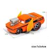 Disney Pixar Cars 2 3 Drag Racing Party Old Mo Portugal Schwarzer Krieger Wingo Boost Snod Rod DJ Legierungsmodell Kinderspielzeugauto