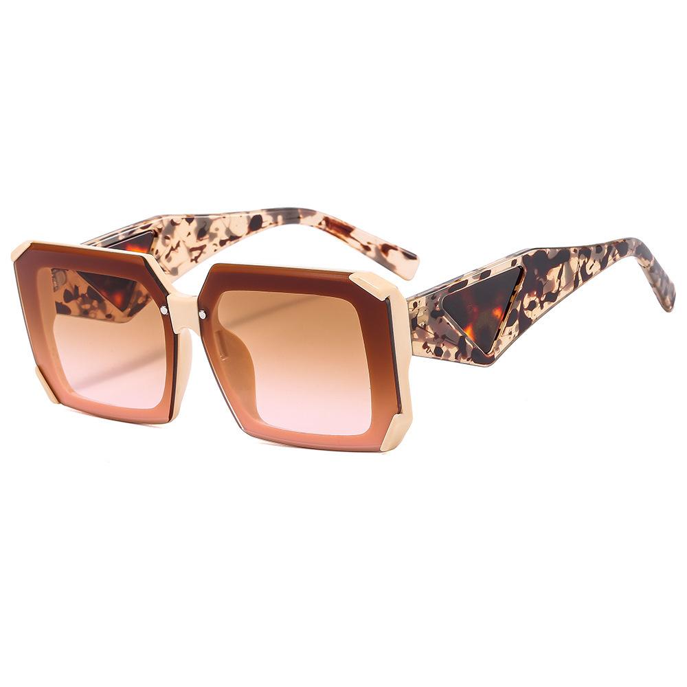 

New Fashion Women Square Rimless Sun Glasses For Men Luxury Designer Female Sun Glasses Vintage Eyewear Shades UV400 Oculus as picture