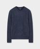 BROOKS BROTHERS Aran Cable Sweater (Blue) (Bbwrmf4513Mew)