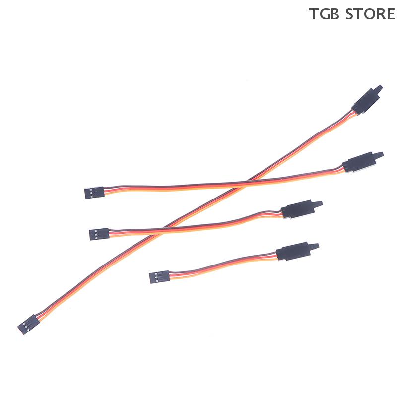 10Pcs Extension Lead Wire Cable 10-100CM Anti-Loose 60 Core Servo Male to Female Adapter For RC Model Aircraft