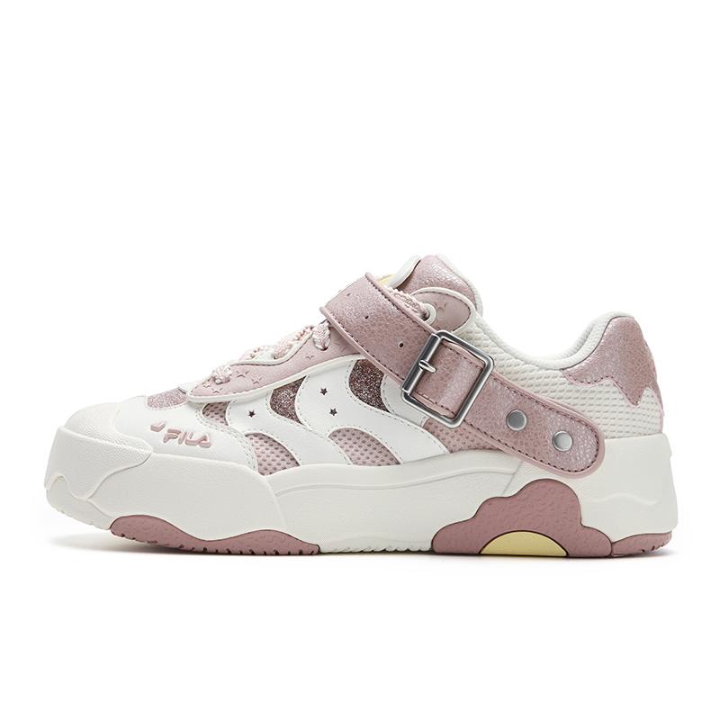 FILA OMELETTE Valentine s Day Limited Edition Egg Shoes Abrasion Resistant Lightweight Breathable Height Increasing F12W542225FGR 38