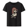 Mad Cow Graphic Print Tshirt Funny Tee Japanese Oneck  Clothes Harajuku Streetwear Trending Couple Breathable Slim Tshirts