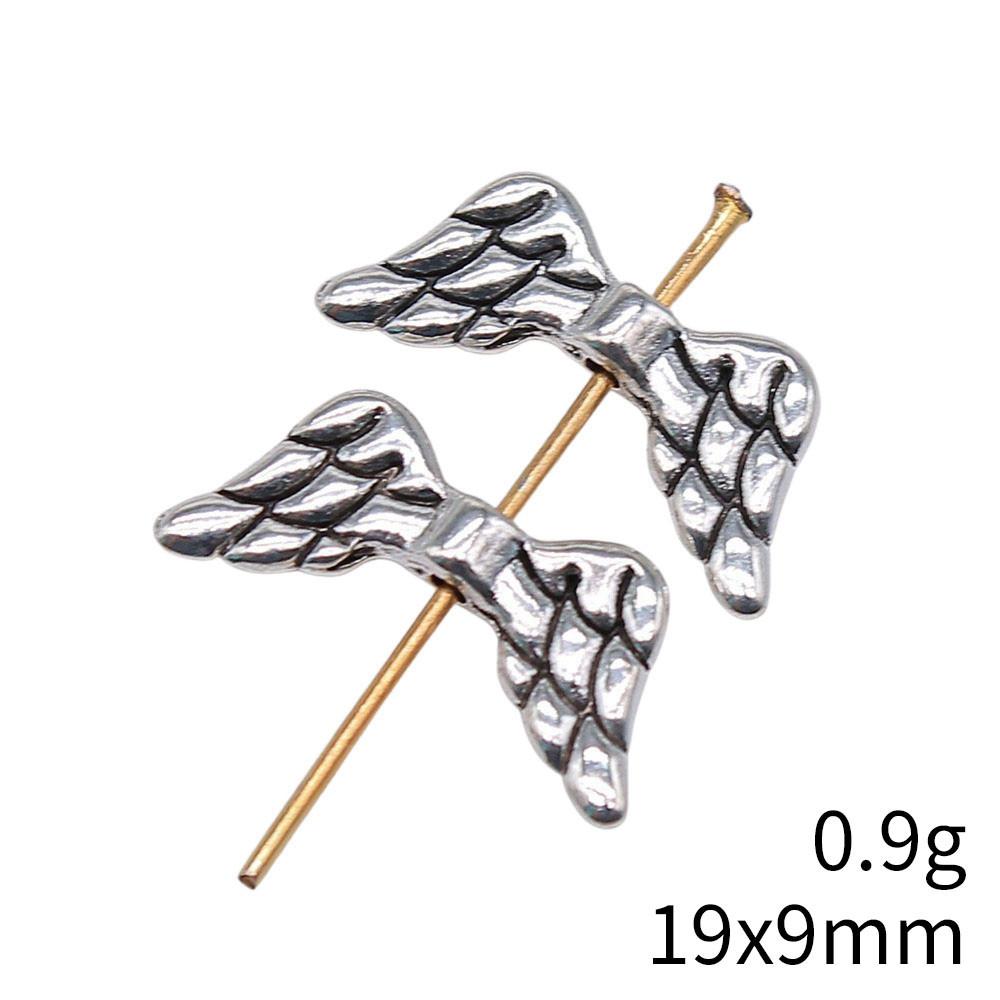 Beads To Make Jewelry Accessories Jewelry Love Wing Small Hole Beads Spacer Accessories Parts Bracelet Beads Accessories