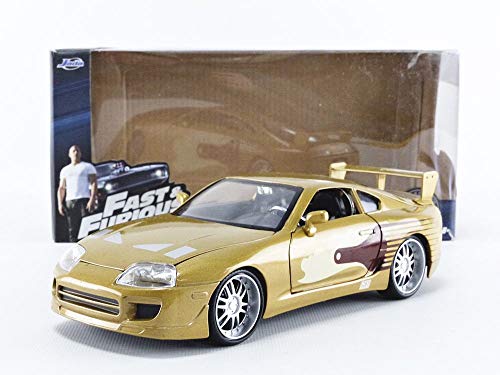 JADA TOYS 1/24 Scale Fast & Furious Slap Jack's Toyota Supra Diecast Model Car [Parallel Import]