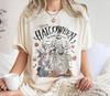 Retro Comfort Colors The Nightmare Before Christmas Shirt Jack Skellington Sally Oogie Boogie Tee