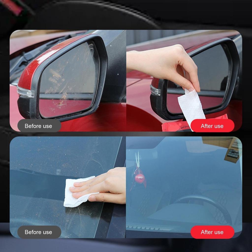 Film Clean Tissue Film Remover Car Scaling Anti-fog Anti-fouling Effect Extends Glass