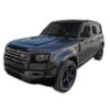 Air Deflectors - Land Rover Defender (since 2020) 5 Doors - Tinted - UV-resistant Acrylic - Set of 4 Pieces