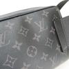 Used LOUIS VUITTON body bag Bum bag outdoor M30245 Taiga/Monogram Eclipse Noir Taigalama