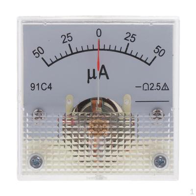 -50uA Analog Strom Panel Amp Amperemeter 2,5 Genauigkeit Hohe-qualität