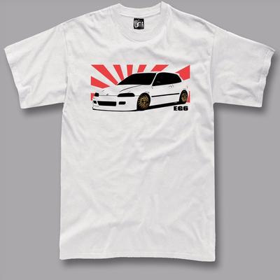Civic Tshirt EG6 Classic Jdm Civic Integra Hq Print S  5xl Unisex T-Shirt