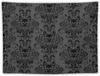 Retro Bookshelf Tapestry Vintage Library Wall Hanging Tapestries,Old Books On Shelf Classical Study Room Student Study College