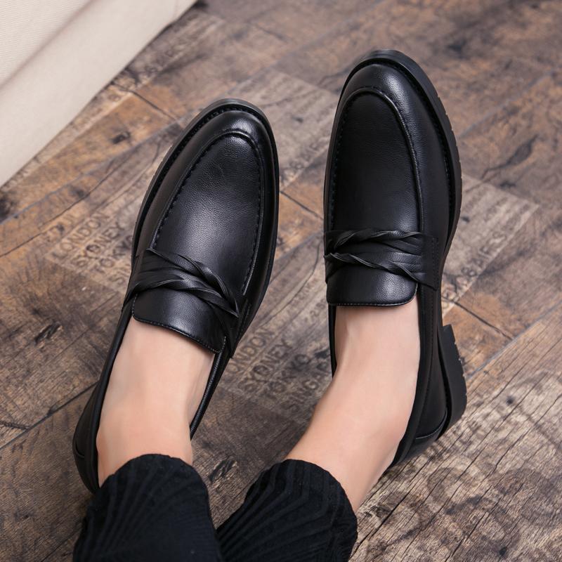 Trend Formal Shoes Men British Style High Quality Leather Shoes For Men Business Brogue Social Shoes Yuppie Men'S Dress Shoes