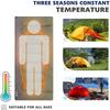 Three Seasons Polyester Envelope Sleeping Bag for Unisex Adults-Warm Weather Camping Hiking & Travel