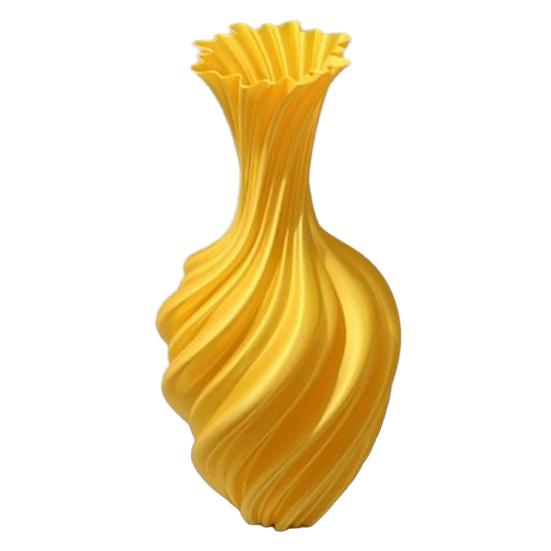 3D-gedruckte Spiralvase, Moderner minimalistischer Blumentopf für Trockenblumen, Nordische Kunstdekoration für Regale, Kreative Geschenkideen
