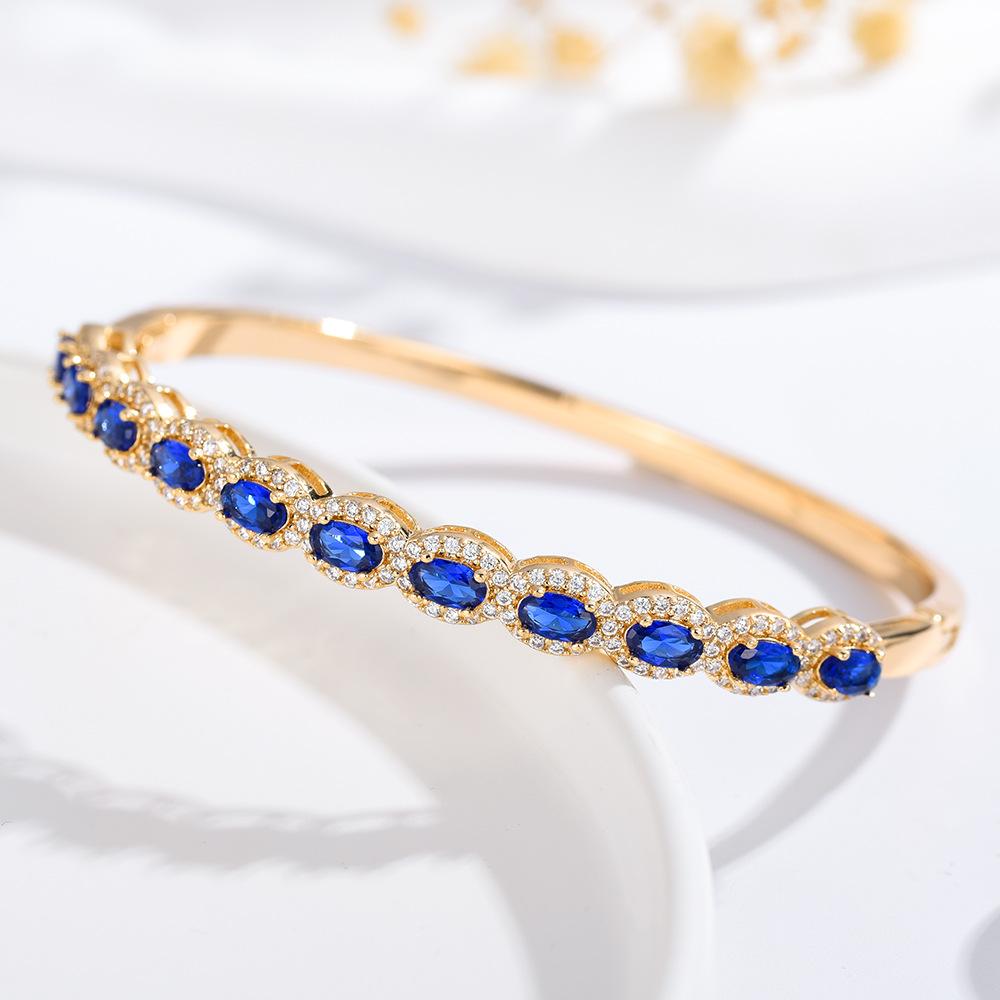 Seiko Rainbow Tourmaline Light Luxury High-end Style Dopamine Bracelet Women's Bracelet